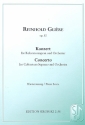 Konzert op.82 fr Koloratursopran und Orchester Klavierauszug