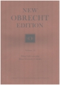 New Obrecht Edition Vol.13 Pieces for SATB Voices Maas, Chris, Ed.