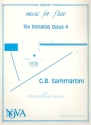 6 Sonatas op.4 for 2 flutes (oboes, violin) without bass