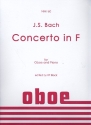 Concerto F major for oboe and piano