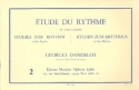 Etude du rythme vol.2