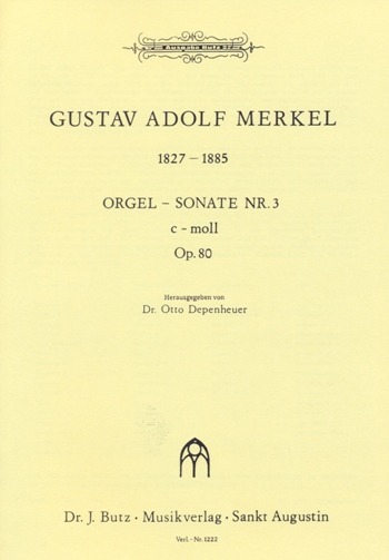 Sonate c-Moll Nr.3 op.80 fr Orgel