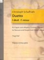 Duett f-Moll fr Fagott und obligates Cembalo