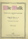 Adagio B-Dur KV411 fr Flte, Oboe, Klarinette, Horn in F und Fagott Stimmen