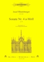 Sonate a-Moll Nr.4 op.98 fr Orgel