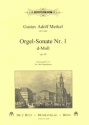 Sonate d-Moll Nr.1 op.30 fr Orgel