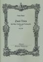 2 Trios op.71  fr Flte, Violine und Violoncello Stimmen