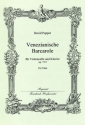 Venezianische Barcarole op.75,3 fr Violoncello und Klavier