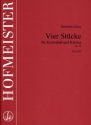 4 Stcke op.32 fr Kontrabass und Klavier