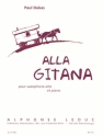 Alla gitana pour saxophone alto et piano
