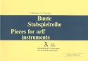 Bunter Stabspielreihe Band 3 Internationale Volksmusik Partitur