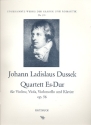 Quartett Es-Dur op.56 fr Klavier, Violine, Viola und Violoncello
