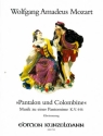Pantalon und Colombine KV446 Musik zu einer Pantomime Klavierauszug