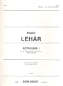 Potpourri aus Die lustige Witwe fr Klavier