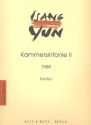 Kammersinfonie II (1989)  Partitur
