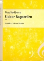 Sieben Bagatellen op.132 fr Violoncello und Klavier