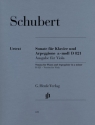Arpeggione-Sonate a-Moll D821 fr Viola und Klavier