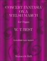 CONCERT FANTASIA ON A WELSH MARCH FOR ORGAN HARLECH, GORHOFFEDD GWYR, ED.