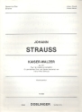 Kaiser-Walzer fr gem Chor und Klavier Klavierpartitur