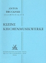 Kleine Kirchenmusikwerke 1835-1892  Studienpartitur