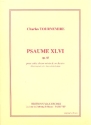 Psaume 46 op.45 pour solo, choeur mixte et orchestre Klavierauszug