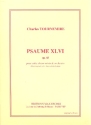 Psaume 46 op.45 pour solo, choeur mixte et orchestre Klavierauszug