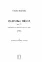 14 pices vol.1 (nos.1-7) pour hautbois, hautbois d'amour, cor anglais et piano