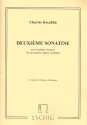 Sonatine op.194,2 pour hautbois d'amour (saxophone soprano) et piano partition