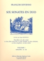 6 sonates en duo vol.1 pour flte  bec alto et tenor ou 2 fltes traversires