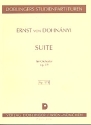 Suite op.19 fr Orchester Studienpartitur