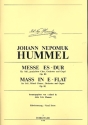 Messe Es-Dur op.80 fr Soli, Chor, Orchester und Orgel Klavierauszug