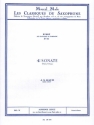 Sonate no.4 pour flte et piano pour saxophone alto et piano