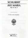 Ave Maria op.52,6 for low voice and piano (dt/la/en)