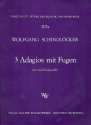 3 Adagios mit Fugen fr 2 Celli