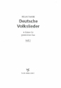 Deutsche Volkslieder Band 1 fr gem Chor Partitur