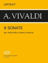 9 Sonaten fr Violoncello und Bc