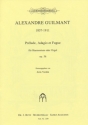 Prlude, adagio et fugue op.56 fr Harmonium (Orgel)