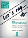 Let's rag (+CD) 10 Ragtimes fr Posaune