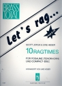 Let's rag... (+CD) 10 Ragtimes fr Posaune