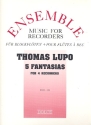 5 Fantasia  for 4 recorders (AATB)