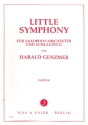 LITTLE SYMPHONY FUER SAXOPHON- ORCHESTER UND SCHLAGZEUG, PARTITUR (1994)