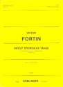 12 steirische Tnze fr Blockfltenquartett und Gitarre Partitur und Stimmen