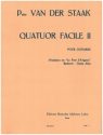 Quatuor facile no.2 pour 4 guitares partition