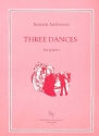 3 Dances for piano