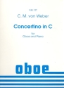 Concertino C major for oboe and piano
