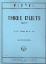 3 Duets op.68 for 2 flutes