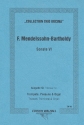 Sonate 6 fr Trompete, Posaune und Orgel (Klavier)