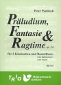 Prludium, Fantasie und Ragtime op.24  fr 2 Klarinetten und Bassetthorn (Klarinette, Fagott) Partitur und Stimmen