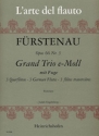 Grand Trio e-Moll mit Fuge op.66 Nr.3 fr 3 Querflten Stimmen
