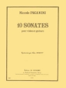 10 sonates pour violon et guitare
